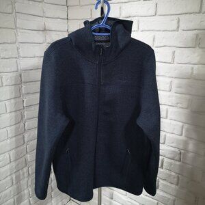 Wind River Men's Size Large Navy T-Max Charge Full Zip Hoodie